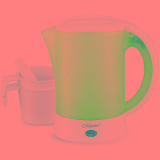 Kettle Feel-Maestro MR010 electric kettle 0.6 L Blue, White 600 W