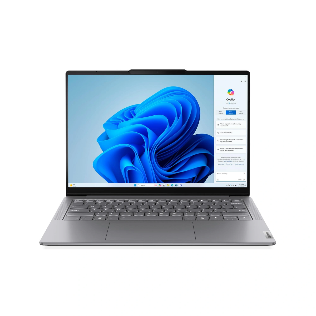 Portatīvais dators Lenovo Yoga Slim 7 14IMH9 Luna Grey 14 " (83CV00B0LT)