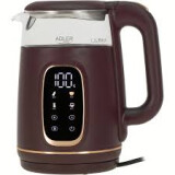 Kettle ADLER AD 1305 burgundy electric kettle