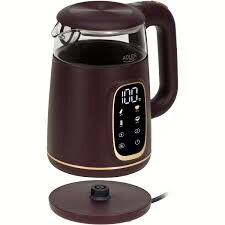 Tējkanna ADLER AD 1305 burgundy - foto 2