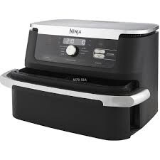 Aerogrils Ninja AF500EU Double 10.4 L 2470 W Black, Stainless steel