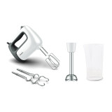 Mixer TEFAL Hand Mixer PrepMix+ HT462138 Hand Mixer 500 W Number of speeds 5 Turbo mode White