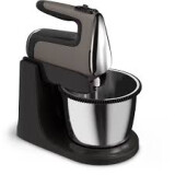 Mixer Tefal Powermix Silence HT654E Stand mixer 600 W Black, Grey