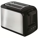 Toaster TEFAL Toaster TT340830 Number of slots 2 Housing material Stainless steel | Stainless Steel/Black