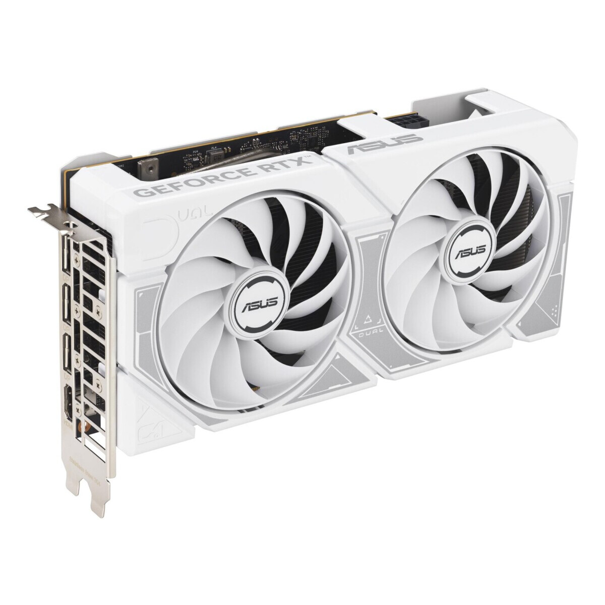 Videokarte ASUS Dual NVIDIA GeForce RTX5060 8GB GDDR7 White (DUAL-RTX5060-O8G-WHITE) - foto 2