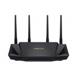 Rūteris (maršrutētājs) ASUS RT-AX58U Black (90IG04Q0-MU2R10)