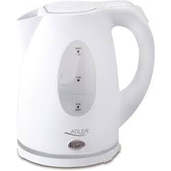 Tējkanna Adler AD 1207 2000 W  1.5 L Plastic White