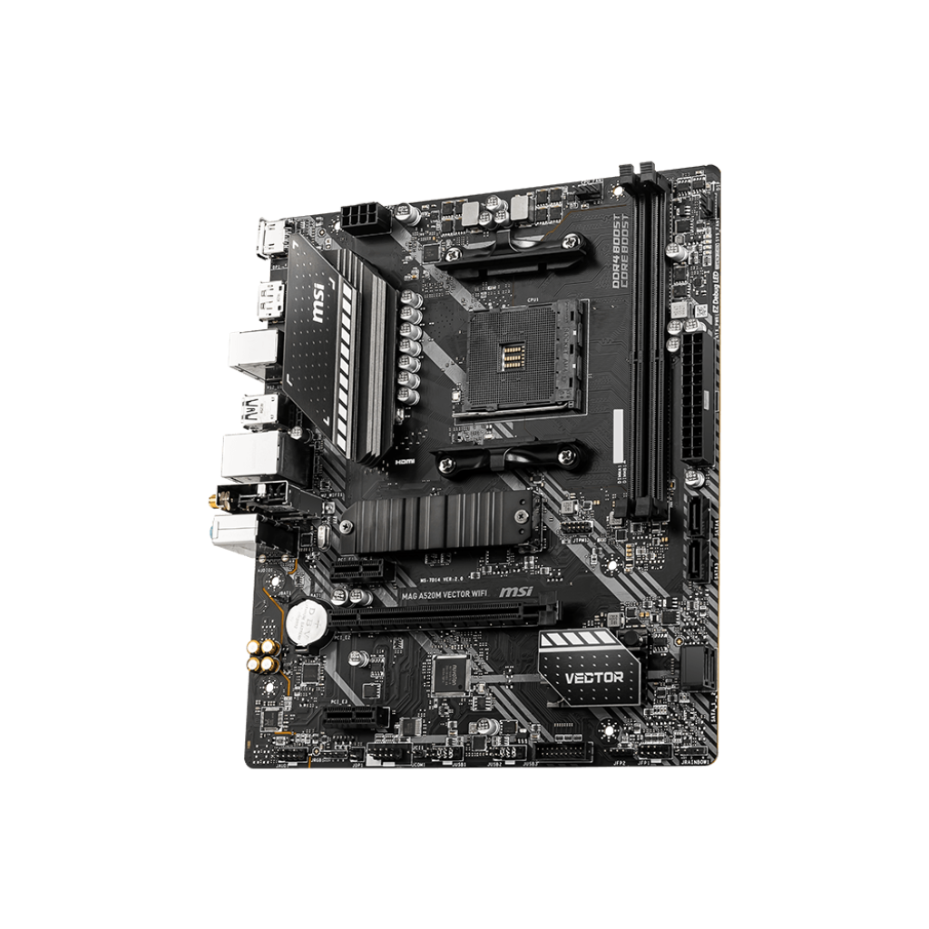 Pamatplate MSI MAG A520M VECTOR WIFI AMD SOCKET (7D14-008R) - foto 3