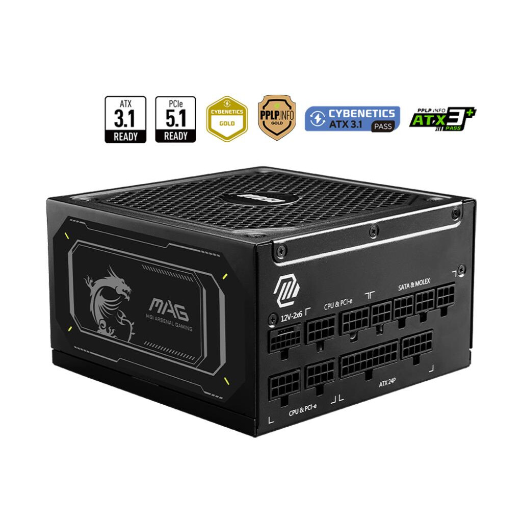 Barošanas bloks MSI MAG A1000GL PCIE5 II