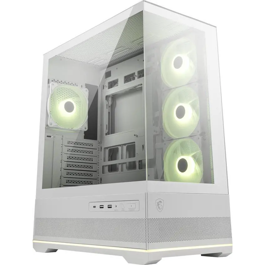 Datoru korpuss MSI MAG PANO 110R Mid-Tower White (MAG PANO 110R PZ WHITE)
