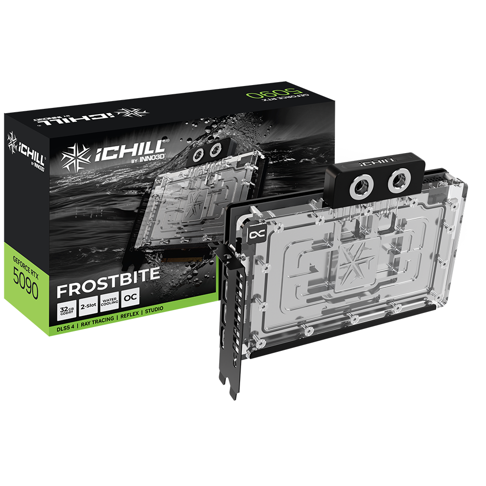 Videokarte INNO3D GeForce RTX 5090 iCHILL FROSTBITE (C50903-32D7X-1759FB) - foto 2