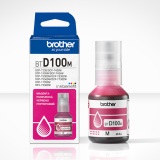 BROTHER BTD100M MAGENTA INK BOTTLE - 5000 PAGES