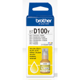 BROTHER BTD100Y YELLOW INK BOTTLE - 5000 PAGES