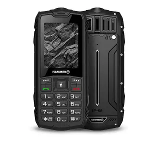 Mobilais tālrunis Hammer ROCK LTE 48 MB Black - TEL001069