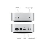 Personālais dators Apple Mac mini M4 Pro Silver (MCX44ZE/A)