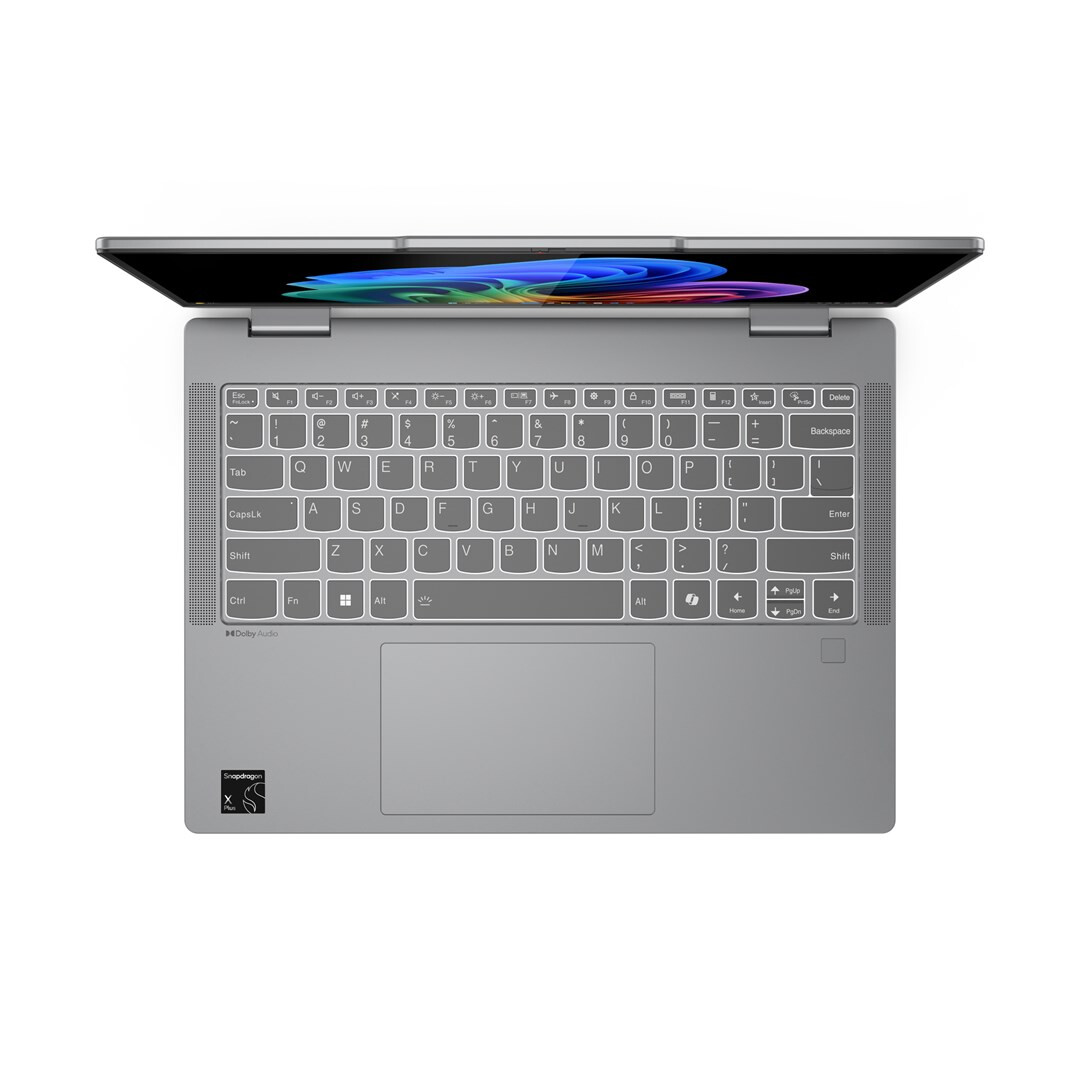 Portatīvais dators Lenovo IdeaPad 5 2-in-1 Snapdragon X Plus X1P-42-100 Silver (83GH002EPB) - foto 2