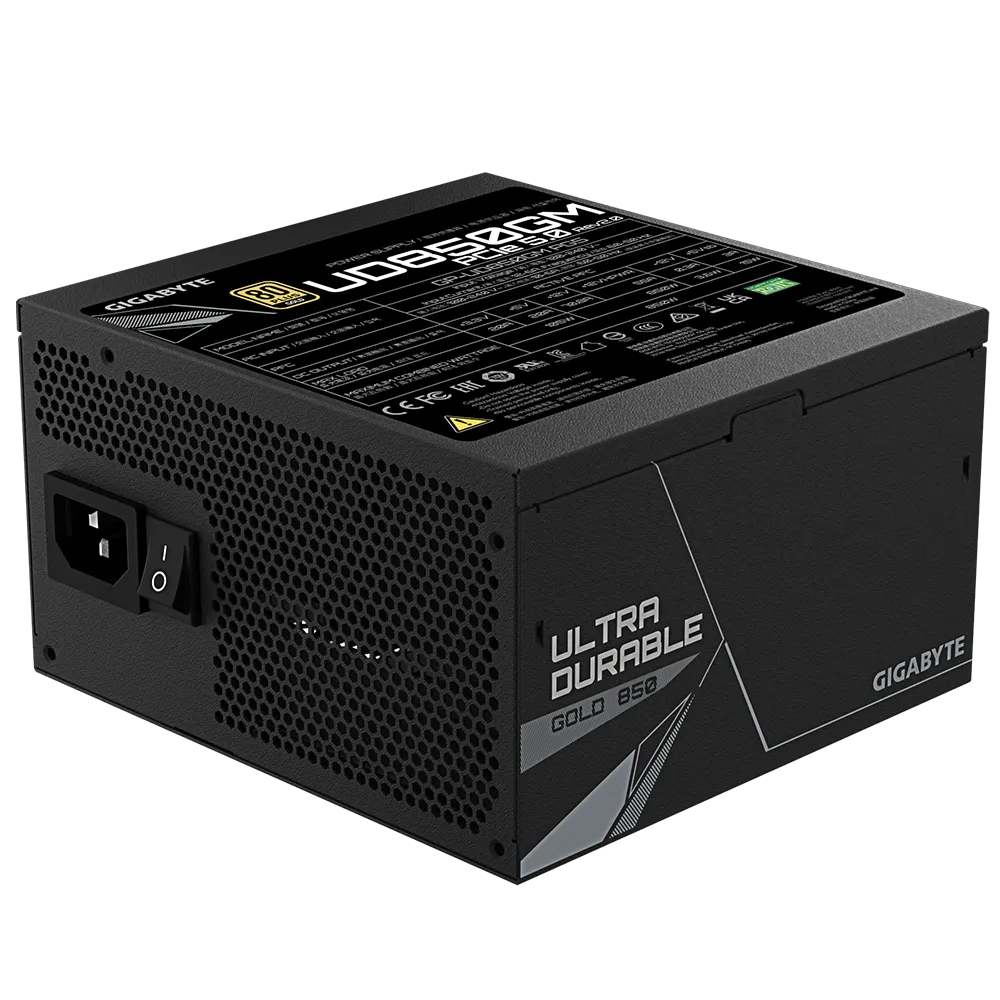 Barošanas bloks Gigabyte GP-UD850GM PG5 850W Black - GP-UD850GM PG5 2.0 - foto 5
