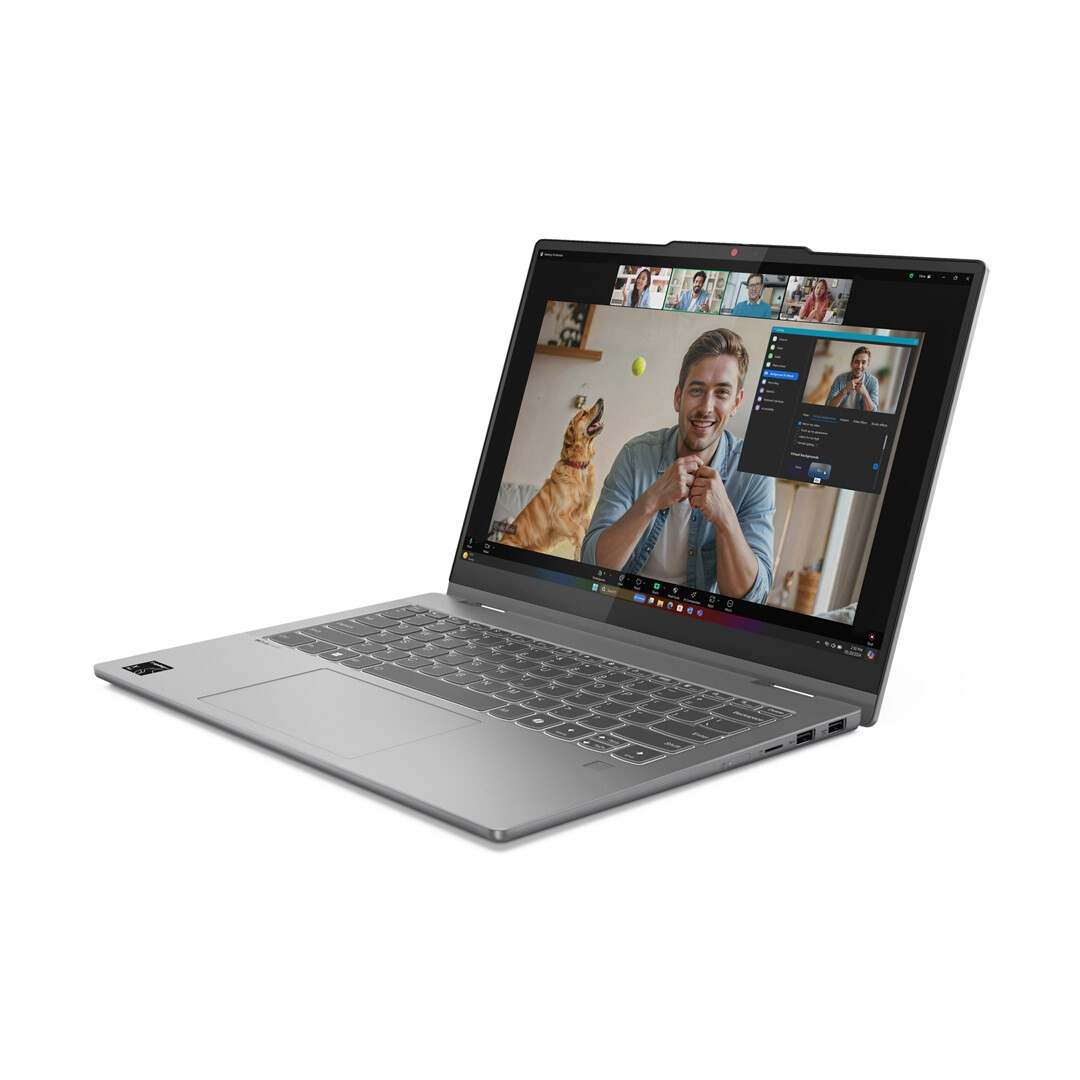 Portatīvais dators Lenovo IdeaPad 5 2-in-1 Snapdragon X Plus X1P-42-100 Grey (83GH002FPB) - foto 2