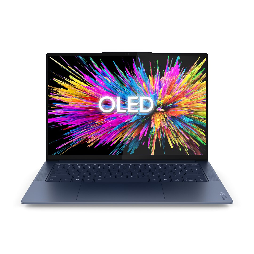 Portatīvais dators Lenovo Yoga Slim 7 14Q8X9 Qualcomm Snapdragon X1E-78-100 Blue (83ED002QPB)