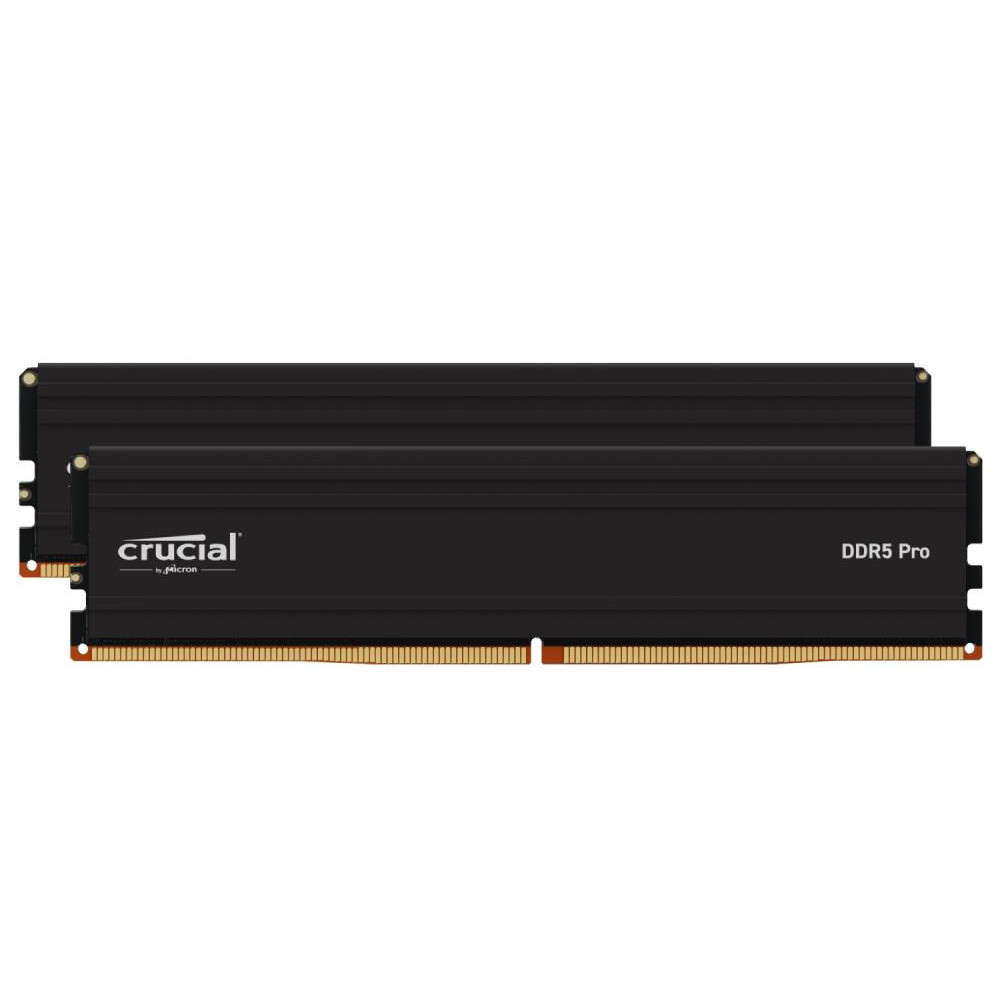 Operatīvā atmiņa CRUCIAL Pro DDR5 128GB 5600MHz CL46 2x64GB (CP2K64G56C46U5)