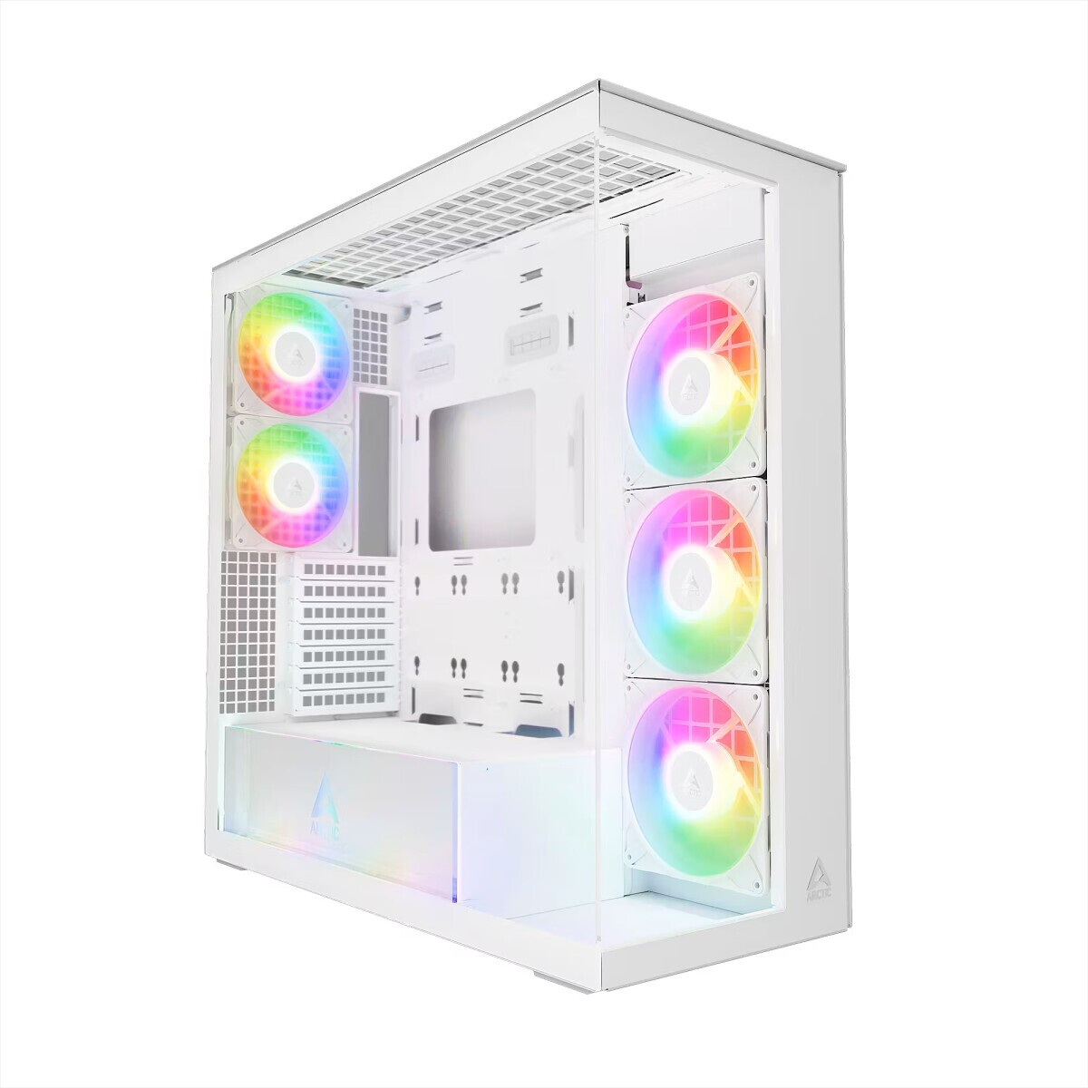 Datoru korpuss Arctic Xtender (White) (ACPCC00014A)