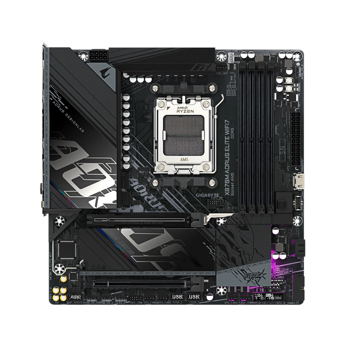 Pamatplate Gigabyte X870M A ELITE WF7 - foto 2