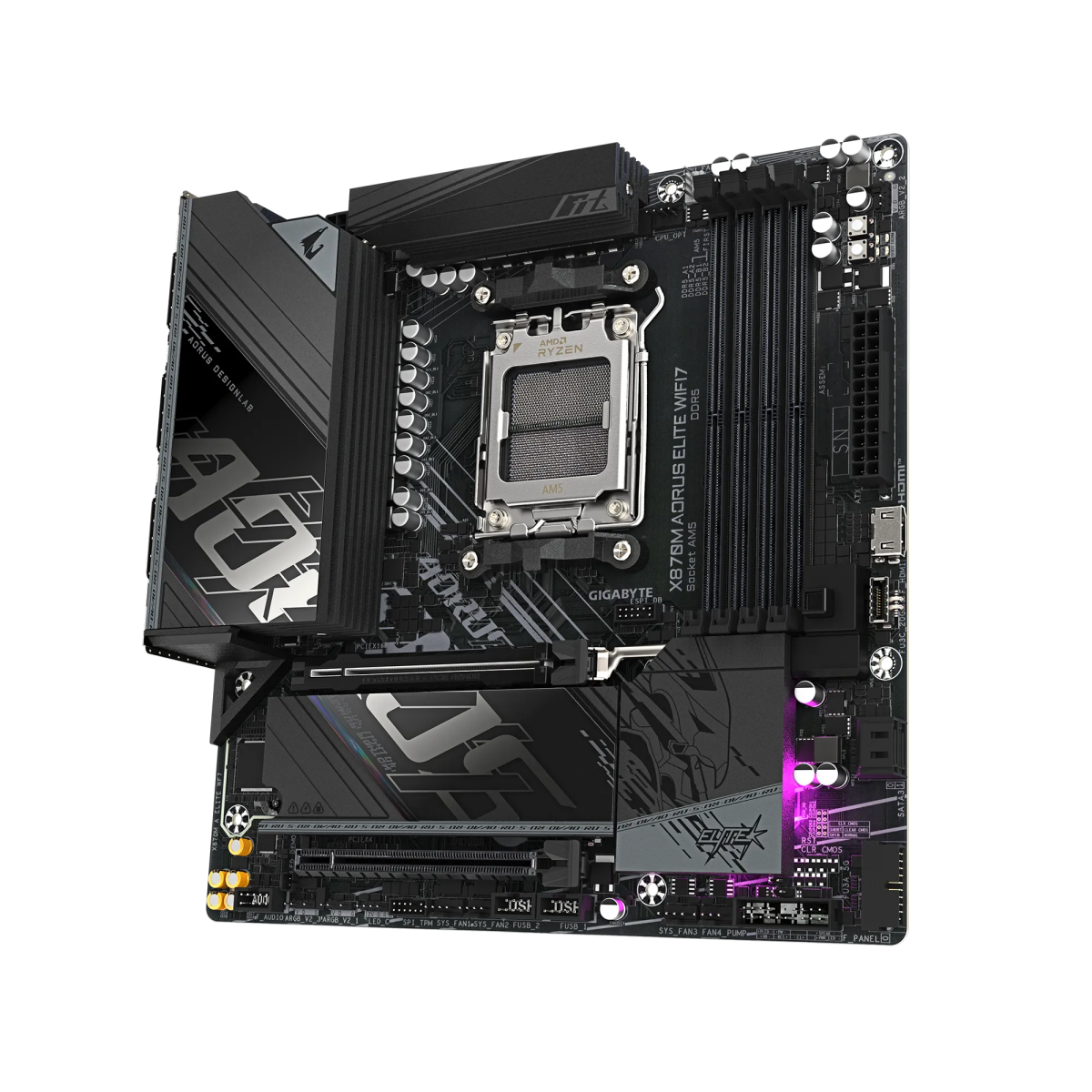 Pamatplate Gigabyte X870M A ELITE WF7 - foto 3