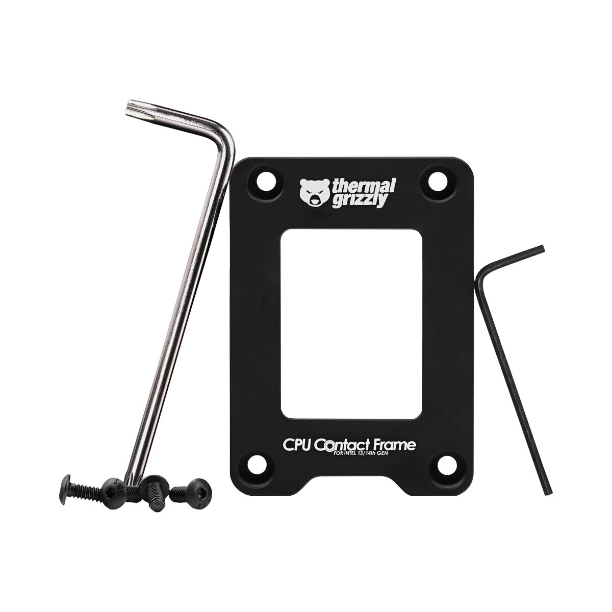 Ligzdas rāmis Thermal Grizzly CPU Contact Frame 13th Gen Intel Black (TG-CF-i13G)