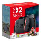 Nintendo Switch spēļu konsole Nintendo Switch 2 + Mario Kart 256GB Black (045496321529)