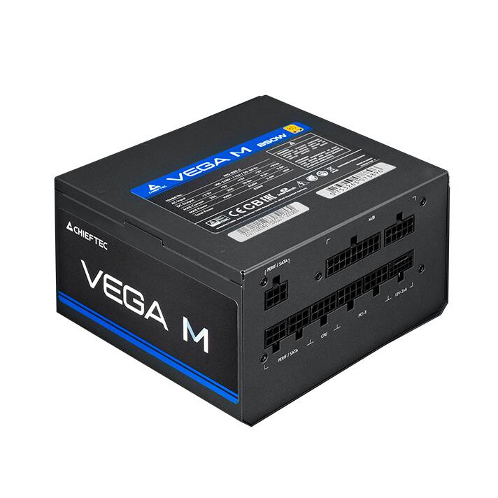 Barošanas bloks Chieftec Vega M 850W Black (PPG-850-C) - foto 3