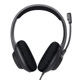 Austiņas Trust Ayda Max USB-ENC Black (25462)