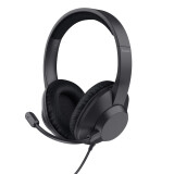 Austiņas Trust Ayda Max USB-ENC Black (25462)