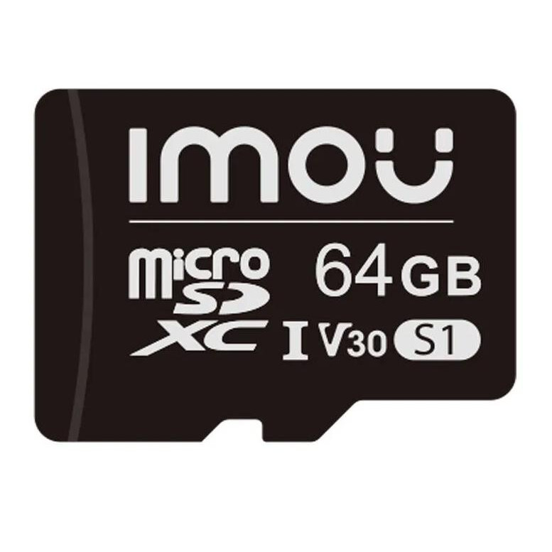 Atmiņas kartes IMOU 64GB microSDXC (ST2-64-S1)