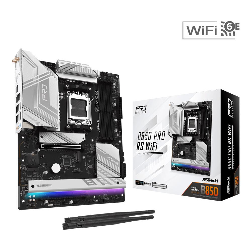 Pamatplate ASRock B850 Pro RS WIFI - foto 3