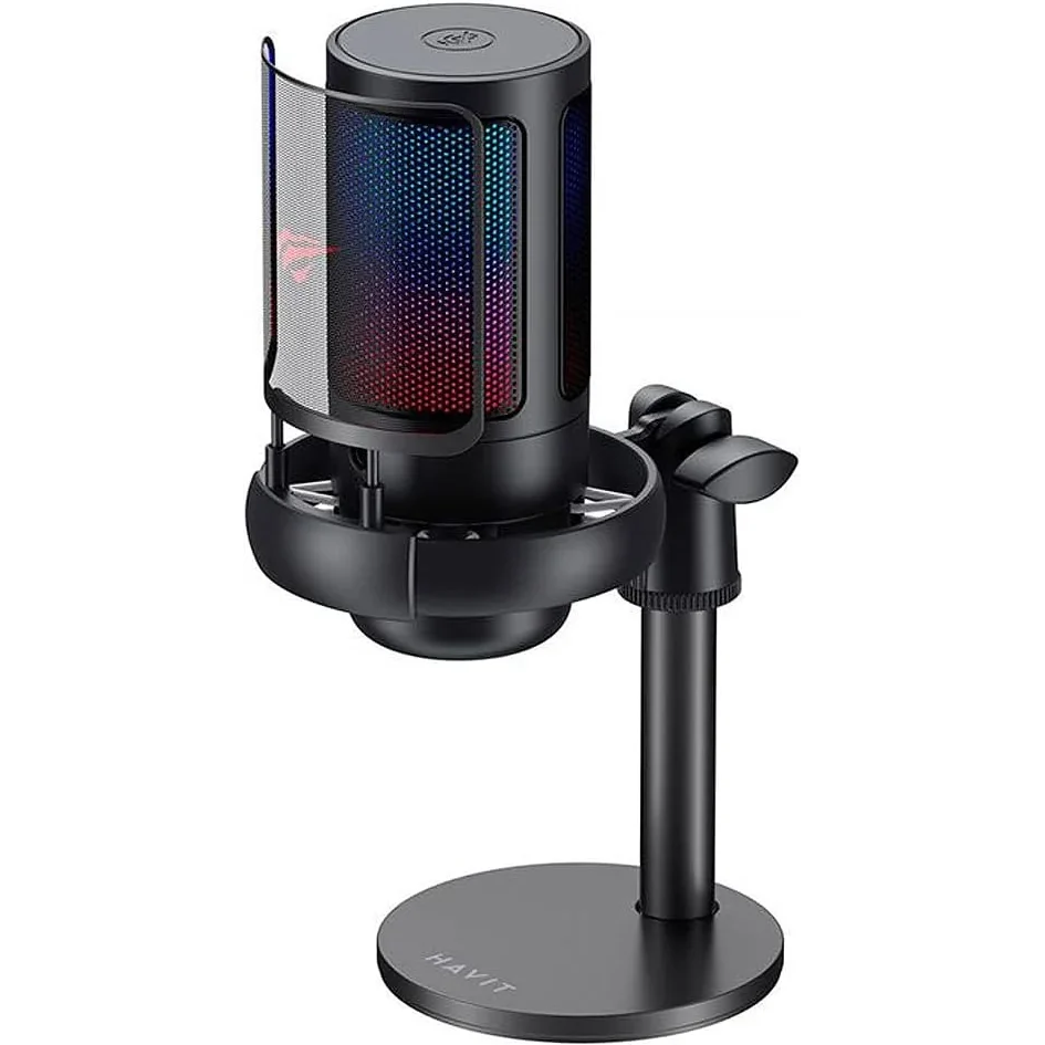 Mikrofons Havit GK50 Pro black - foto 4