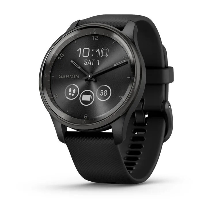 Viedpulkstenis Garmin VIVOMOVE TREND Black  (010-02665-00)