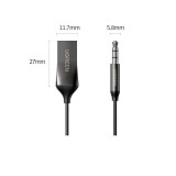 Ugreen CM309 USB AUX Jack Black (149085)