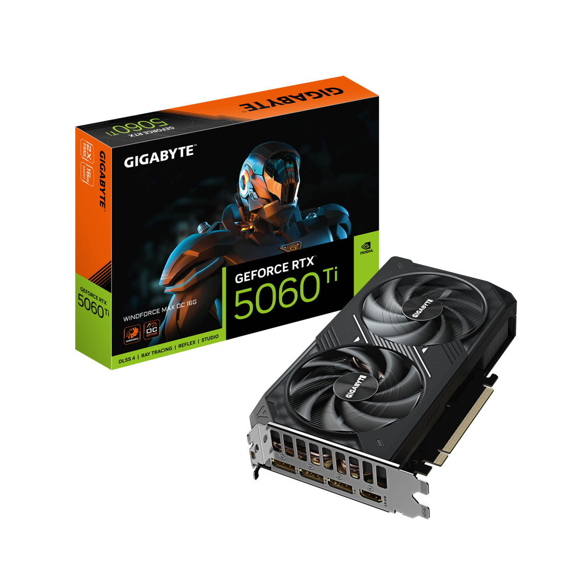 Videokarte Gigabyte GeForce RTX 5060 Ti WINDFORCE MAX OC 16GB (GV-N506TWF2MAX OC-16GD) - foto 4
