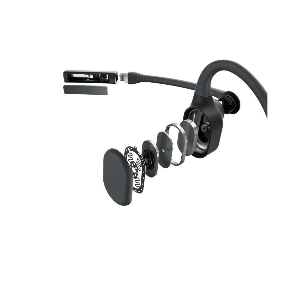 Austiņas Shokz OpenComm2 UC 2025 Black (C120-AA-BK-US) - foto 6