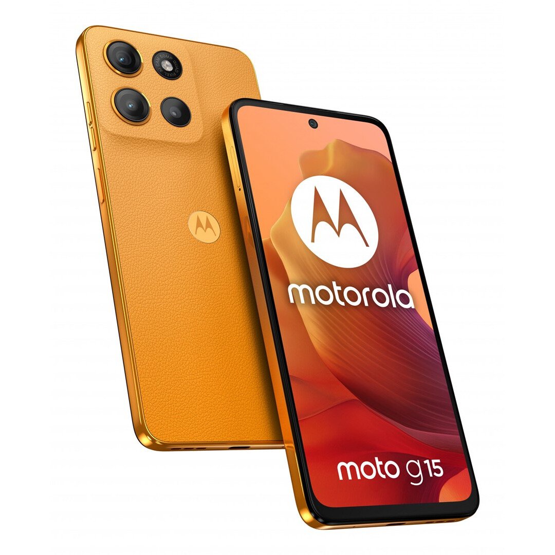 Mobilais tālrunis Motorola moto g15 6.72" 8GB 128 GB Orange (PB6E0015PL)