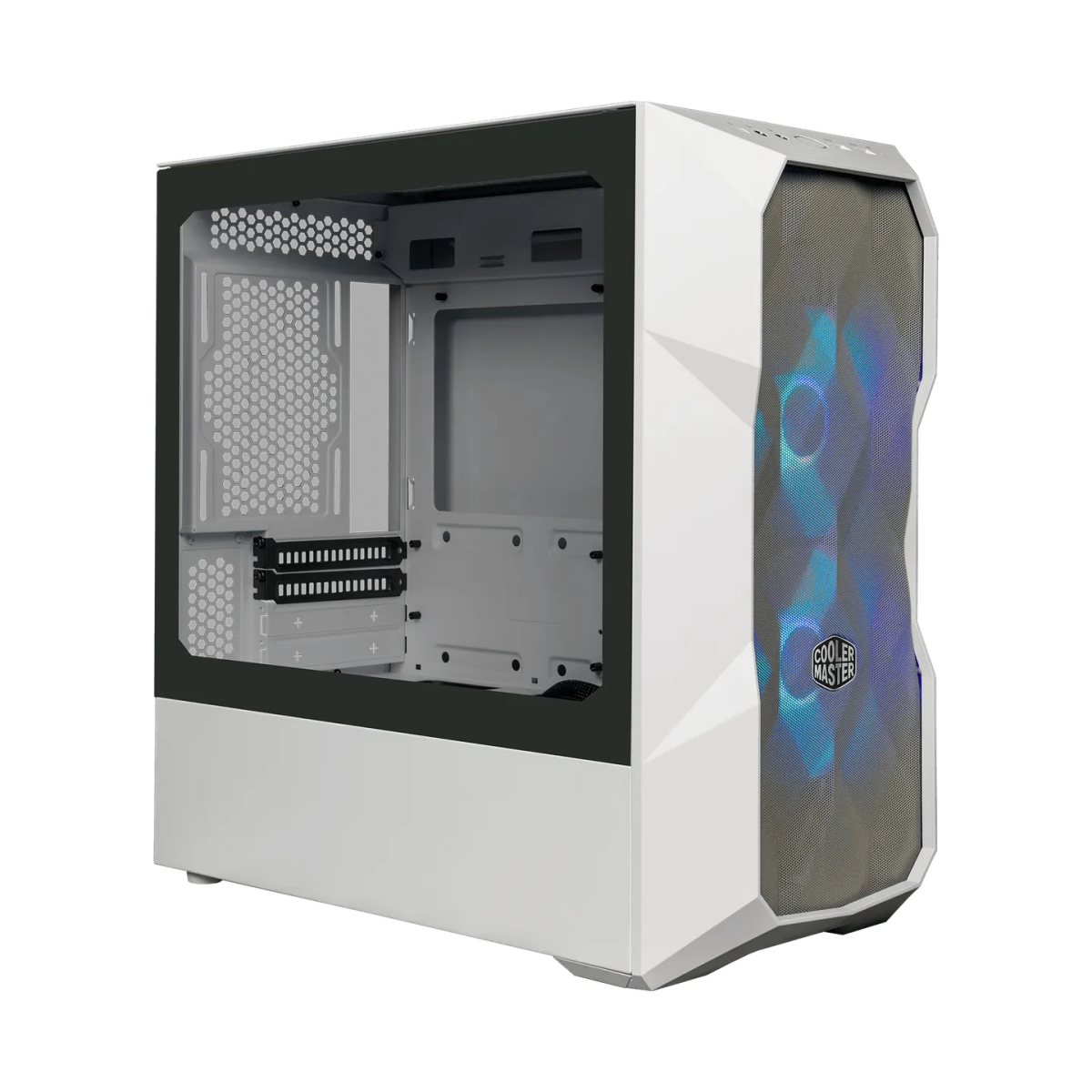 Datoru korpuss Cooler Master TD300 MESH White Mini Tower (TD300-WGNN-S00)