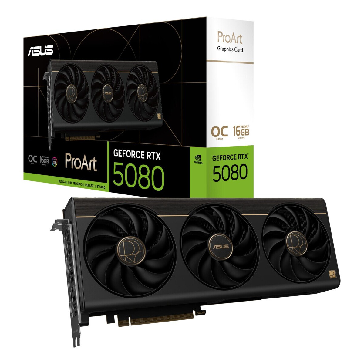 Videokarte ASUS ProArt GeForce RTX 5080 16GB GDDR7 OC (PROART-RTX5080-O16G) - foto 4