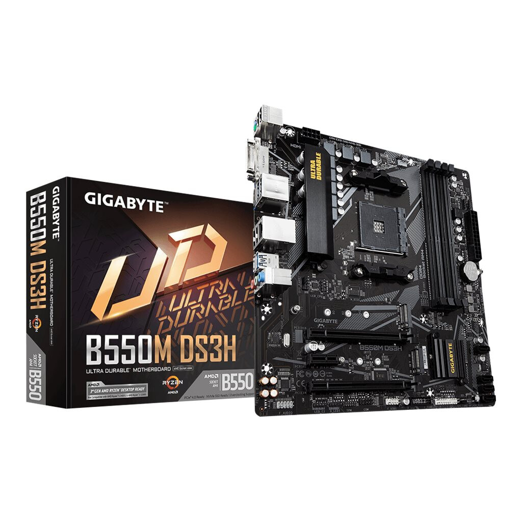 Motherboard GIGABYTE B550M DS3H (B550M DS3H) - photo 4