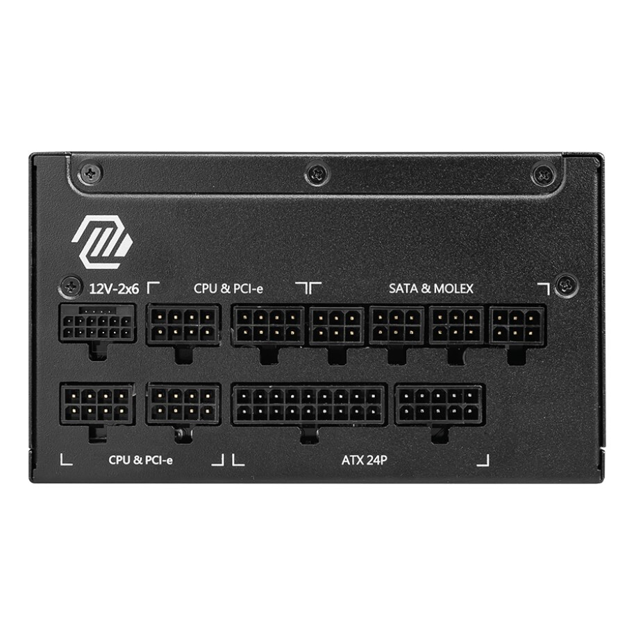 Barošanas bloks MSI MAG A1000GL PCIE5II 1000W 24-pin ATX Black (306-7ZP9D11-CE0) - foto 3