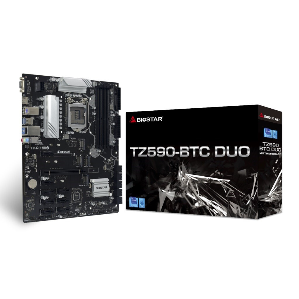 Pamatplate Biostar TZ590-BTC DUO Intel Z590 LGA 1200 Black - foto 2