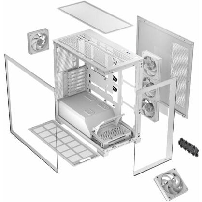 Datora korpuss Modecom Volcano Stellar 5F ARGB White (AT-STELLAR-5F-ARGB-20) - foto 4