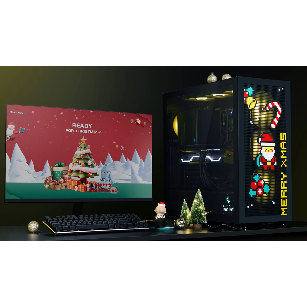 Korpusu papildu aprīkošanas komplekts Deepcool PIXEL Series (R-PIXEL-WH100-G-1) - foto 2