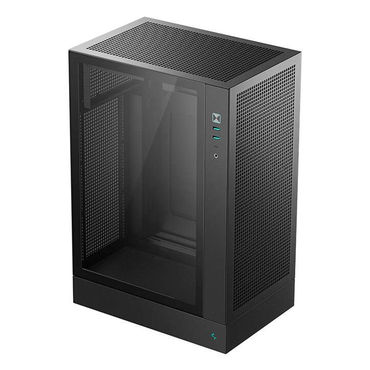 Datoru korpuss DeepCool CH170 PLUS Black (R-CH170-BKNGM0-G)
