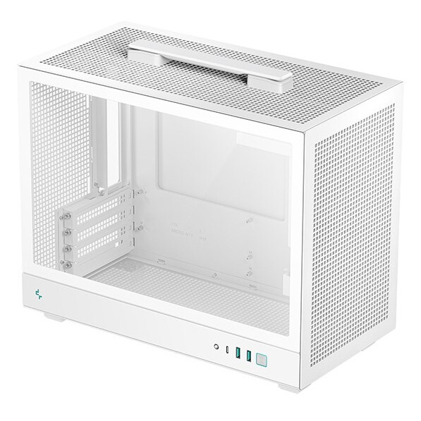 Datoru korpuss DeepCool CH160 PLUS SFF White (R-CH160-WHNGM0-G)