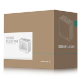 Datoru korpuss DeepCool CH160 PLUS SFF White (R-CH160-WHNGM0-G)